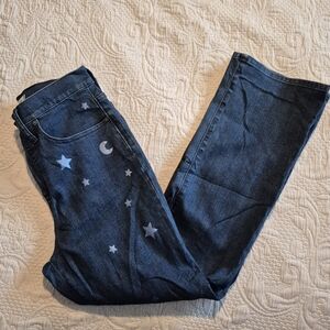 MADEWELL women's size 26 Cali Demi Boot Jeans Star Edition VGUC